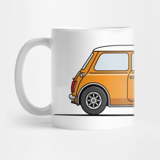 Classic Mini Cooper - Orange Mug